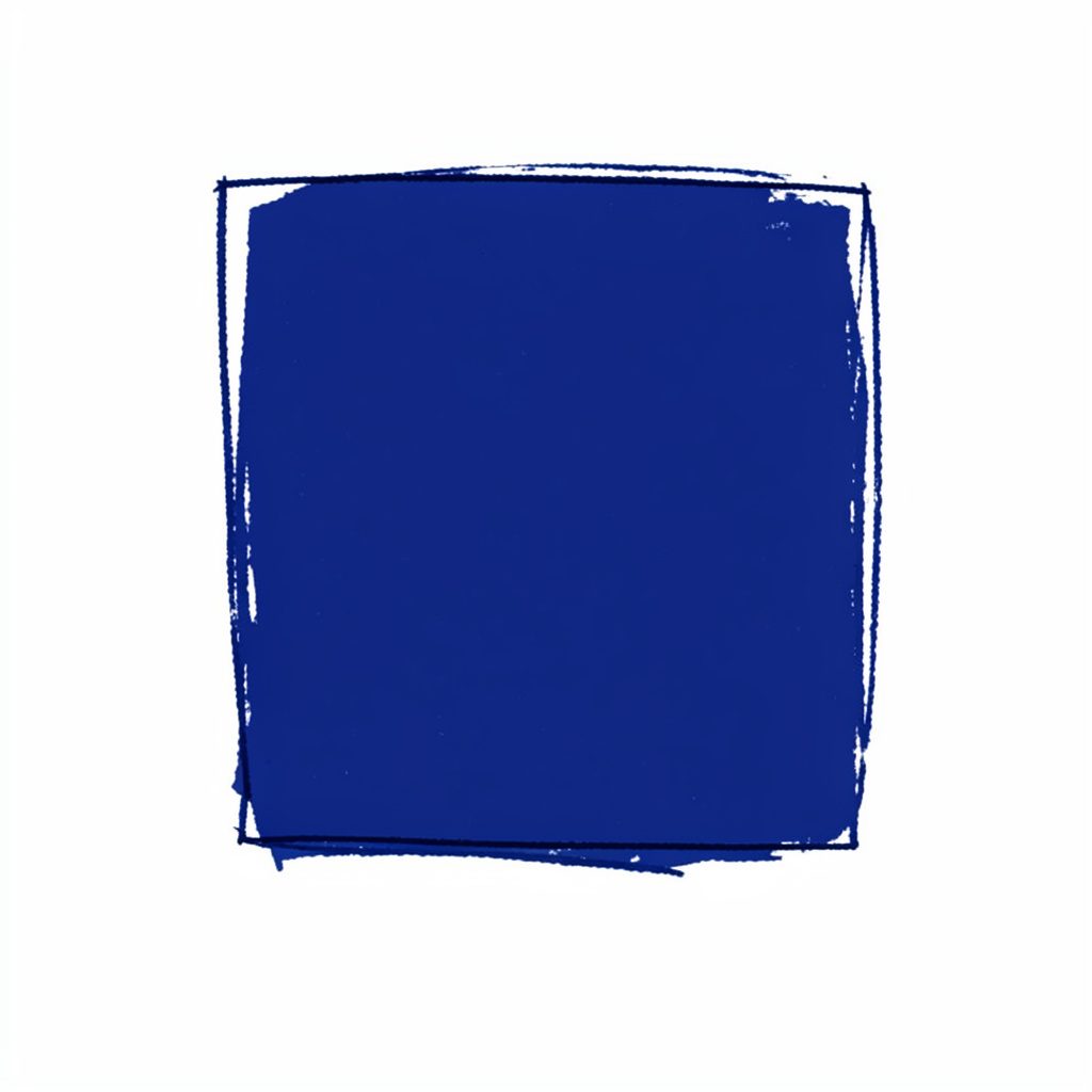 Simple duotone-blue icon of a download arrow inside a device outline