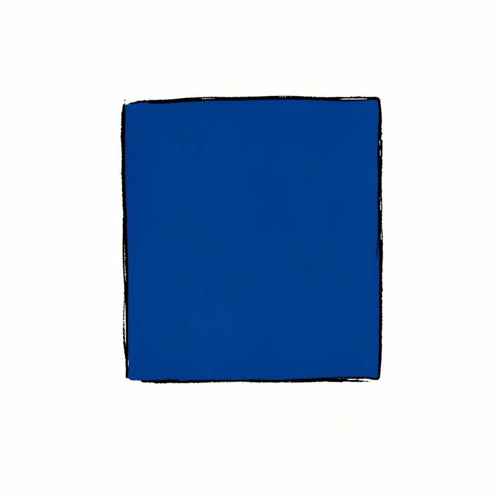 Simple duotone-blue icon of a history book
