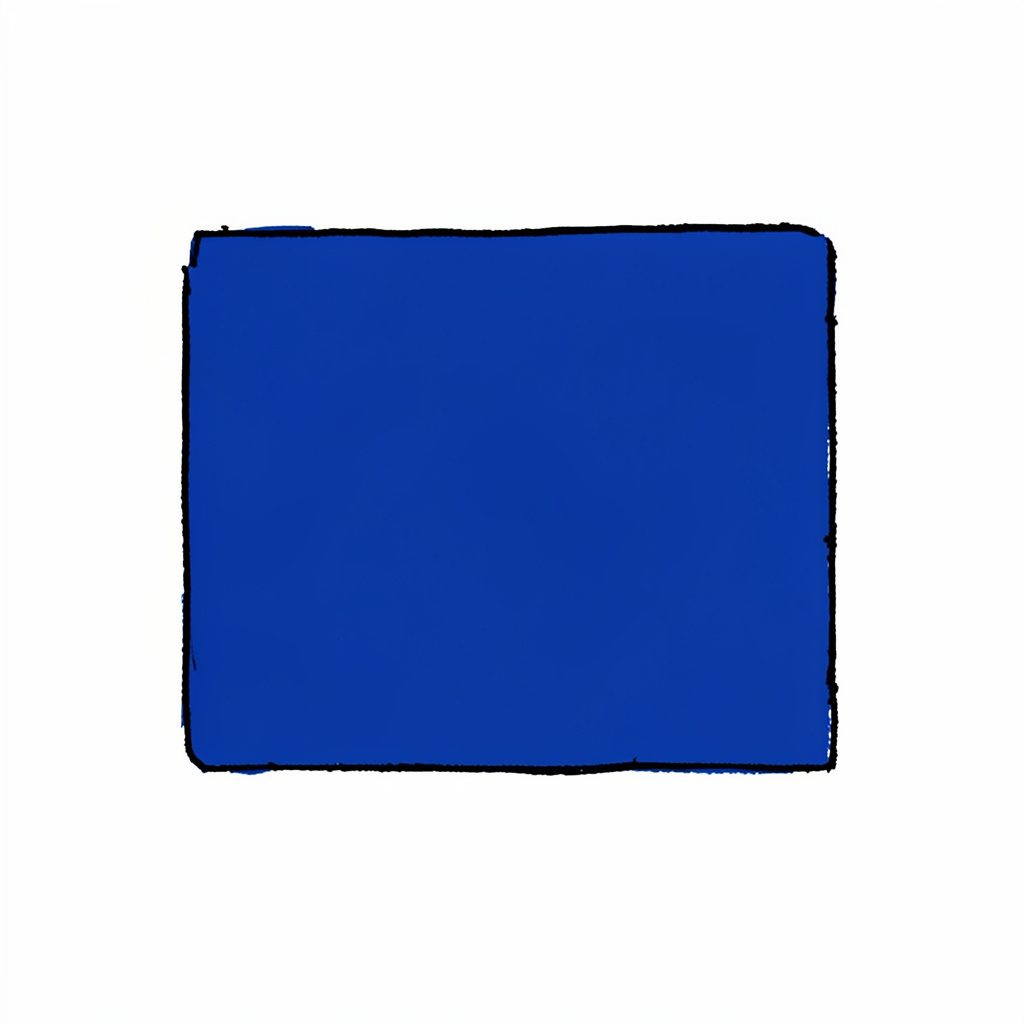 Simple duotone-blue icon of a playing card