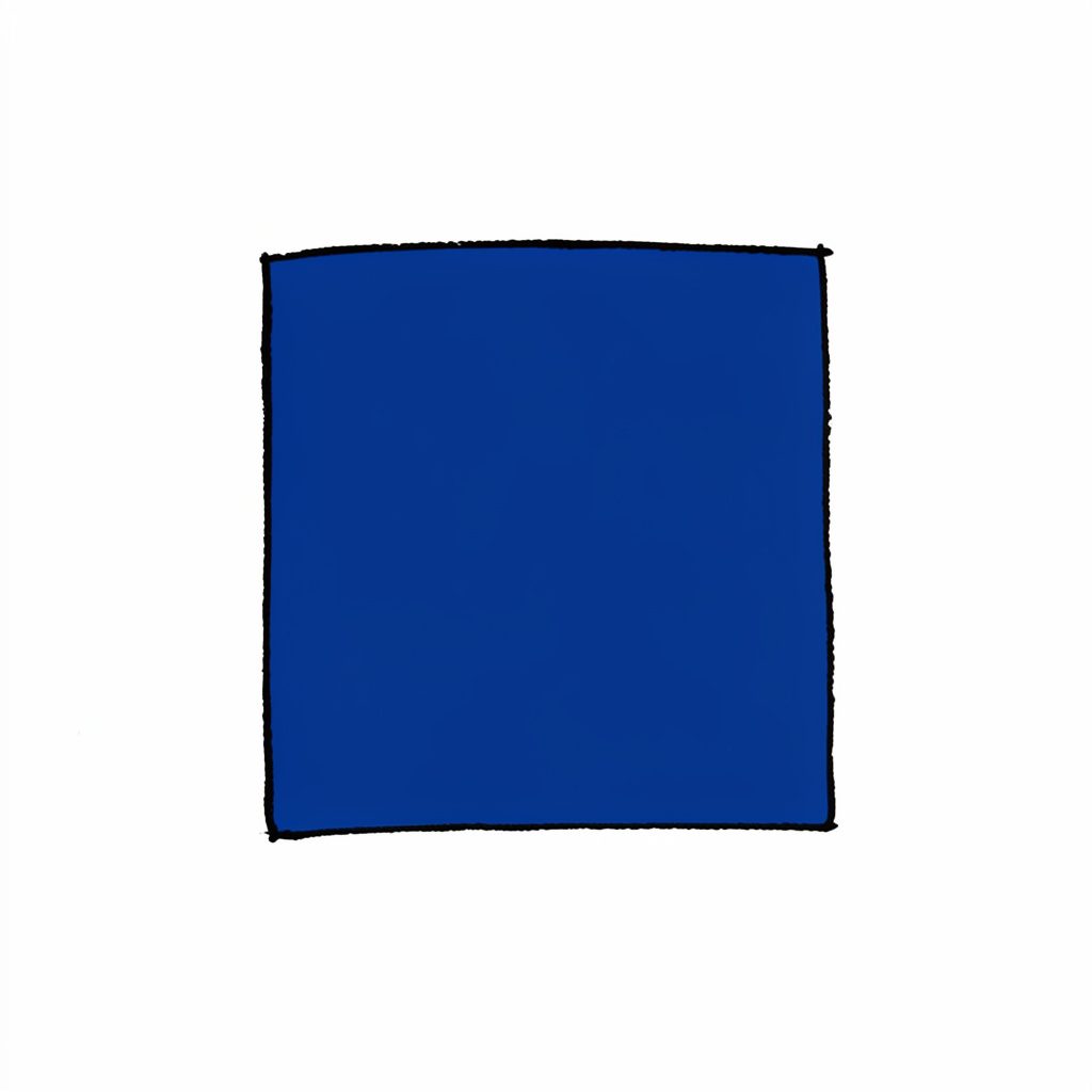 Simple duotone-blue icon of a document with lines